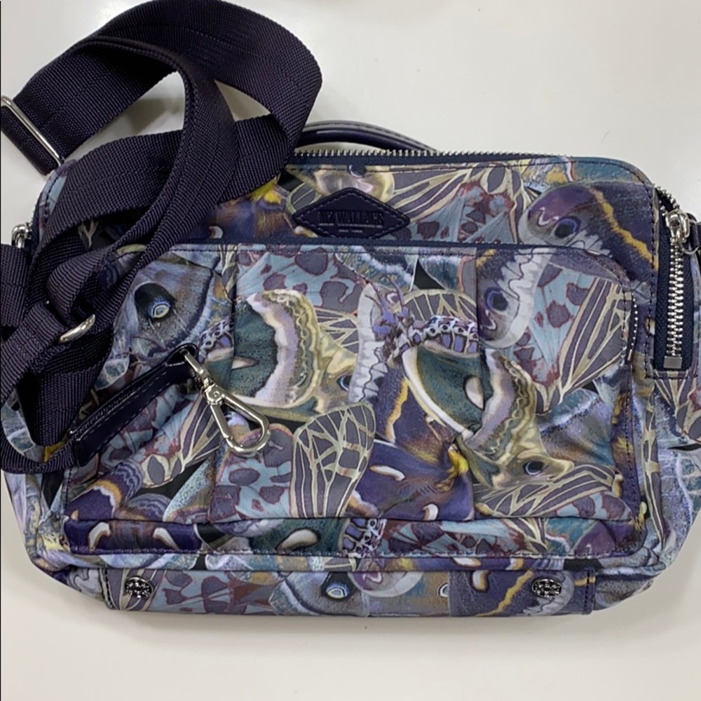 Mz Wallace roxy camera bag in Luna print